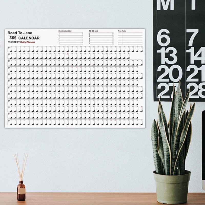 2023 Calendar Month to View Wall Planner Calendar 2023 Monthly Calendar Planner