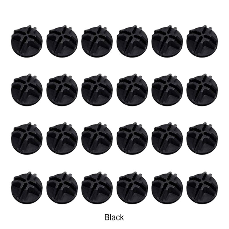 24piece Smooth Line Cube Connectors Round Edge And No Burr Wire Grid Storage Impact-resistant Shoes