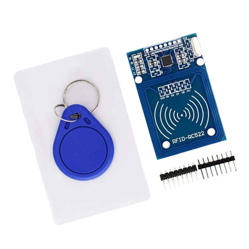 ชุด RC522โมดูล RFID 13.56 MHz 6cm พร้อมแท็ก SPI เขียนและอ่านสำหรับการ์ด IC MFRC-522 Arduino