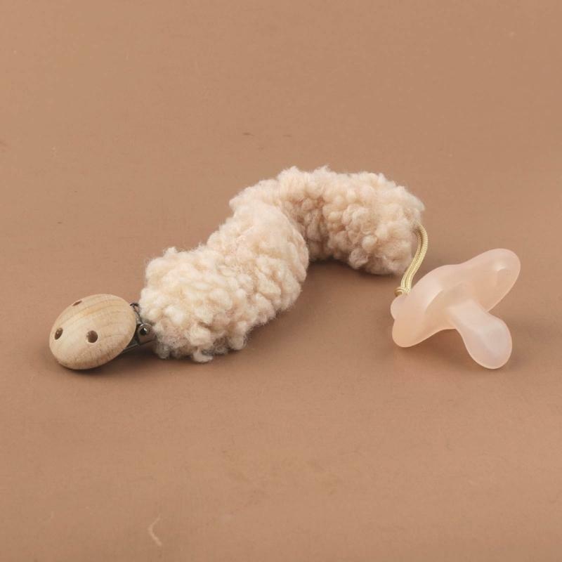 Suporte mamilo trela chupeta brinquedo anti-perdido para amamentação presente recém-nascidos