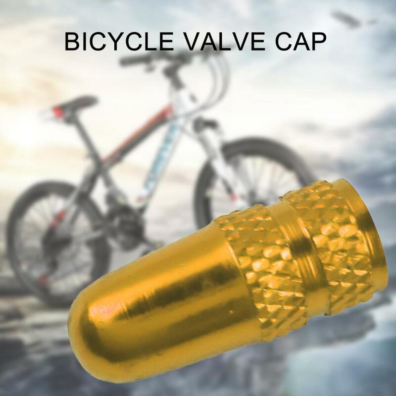 Valve Cap Nozzle Cycle F/V Presta threading Nut CNC Anodized Alloy Lid Cover Light Weight Multi Colors