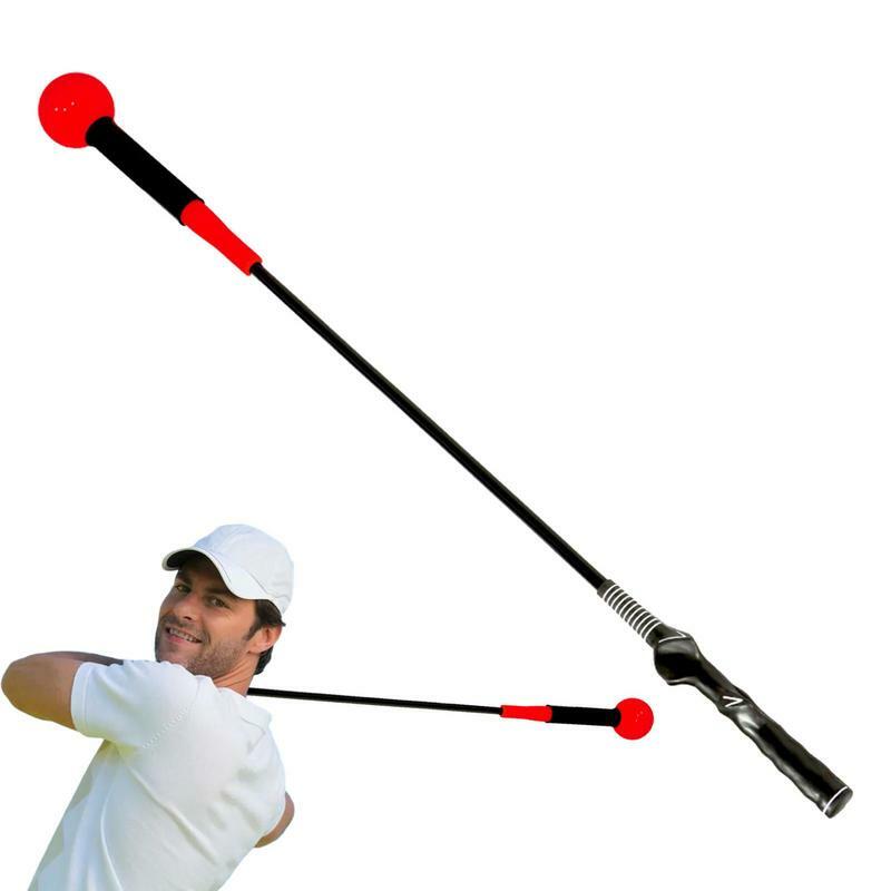 Varilla de fibra elástica para entrenamiento de Swing de Golf, palo de práctica de Swing de Golf, 122cm/102cm