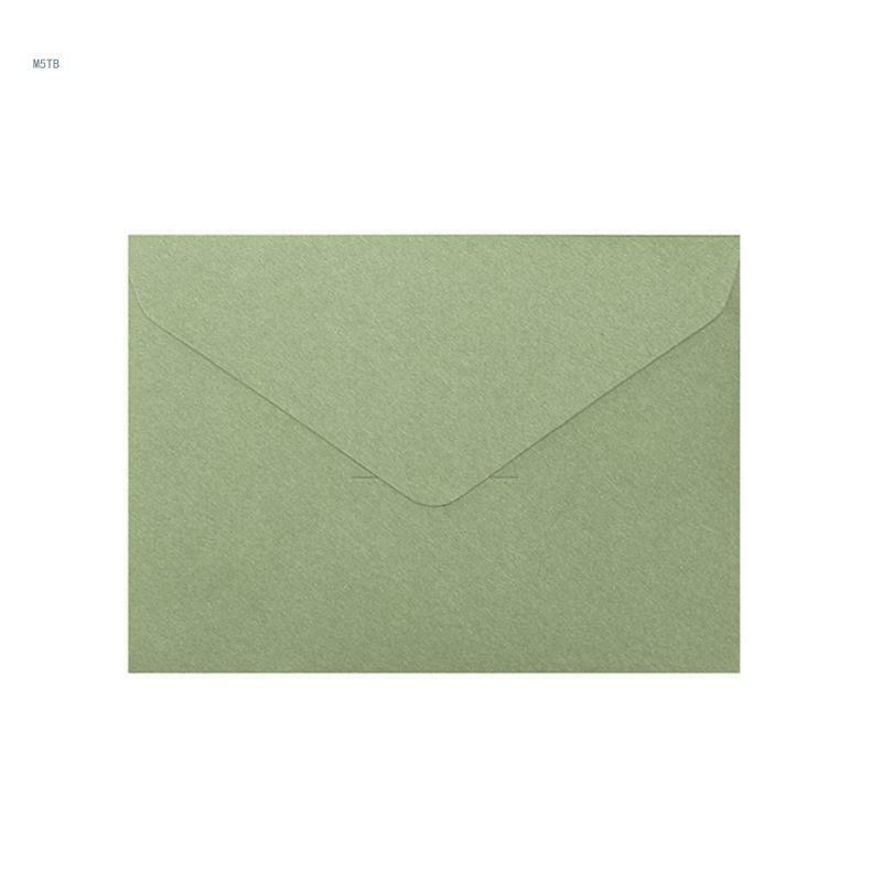 20 szt. Papierowe koperty klapką kształcie litery V na zaproszenia, notatki, list, korespondencja biznesowa kolorowe koperty
