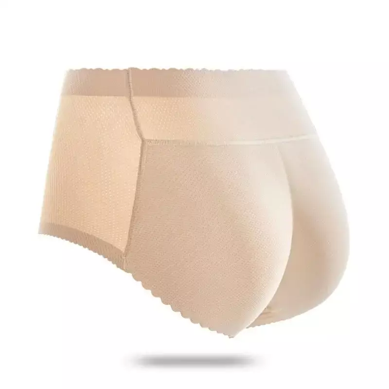 Women's Postpartum Underwear Shaping Pants, Mid Waist, False Butt Lifting, Women's False Hip Padding, Raised Hip Pants
