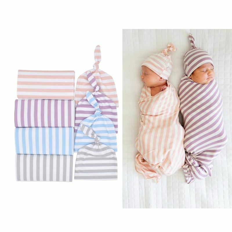 Baby Swaddle Blanket Boys Girls Receiving Blanket Newborn Sleeping Wraps