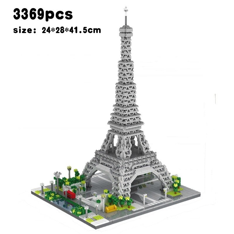 Weili Yz070 Kingdom Building Architectural Model Small Particle Diamond Assembly Building Toy Decoration Gift New Product
