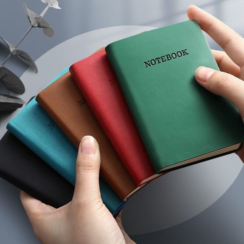 Agenda Organizer perlengkapan kantor sekolah alat tulis siswa Bisnis Notepad Memo saku A7 Notebook Mini buku harian Notebook
