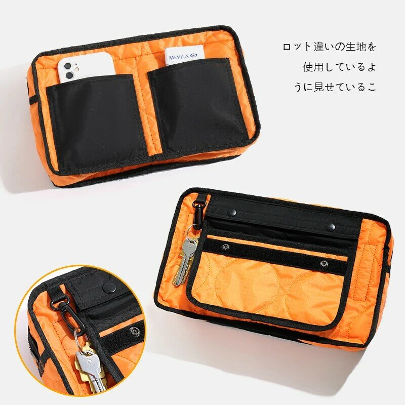 Мужские сумки через плечо в японском стиле, повседневные мужские сумки, водонепроницаемая сумка-мессенджер, модная сумка на плечо, многофункциональная поясная сумка