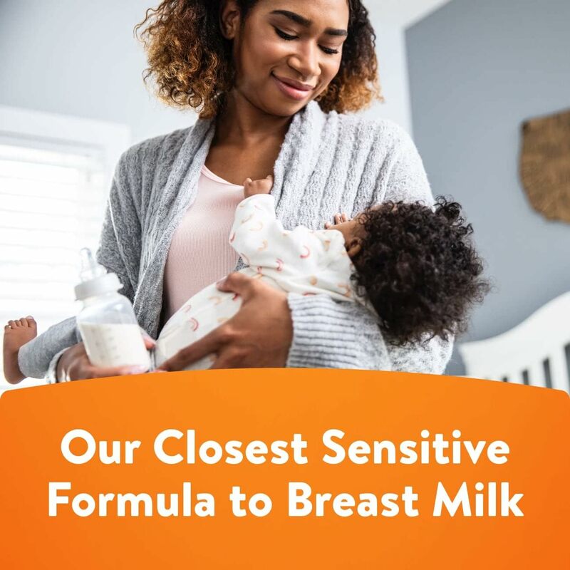 Prebiotyki, do zamieszania i gazu ze względu na wrażliwość na laktozę, Non-GMO, mleko modyfikowane dla niemowląt, gotowe do karmienia, butelka 32 fl-oz, opakowanie 6 sztuk