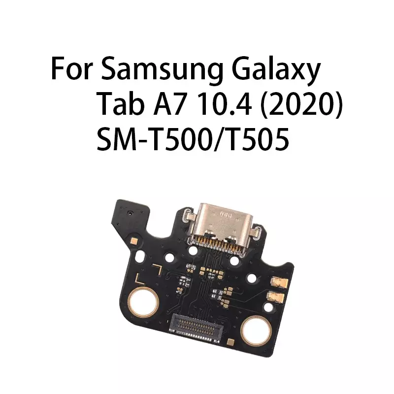 Cable flexible de carga para Samsung Galaxy Tab A7, 10,4 (2020), SM-T500/T505, puerto de carga USB, Conector de base, placa de carga