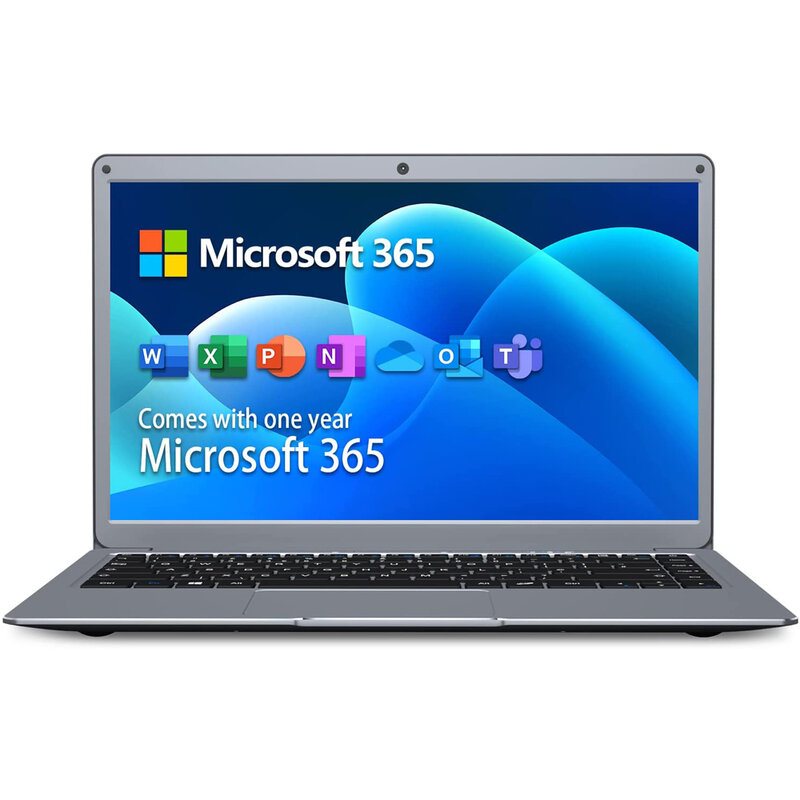 Laptop 13.3 Inci Komputer Win10 Baru 6GB DDR3 128G 256GB 512G 1TB SSD Intel Celeron Notebook 1920X1080 Windows 10 Laptop