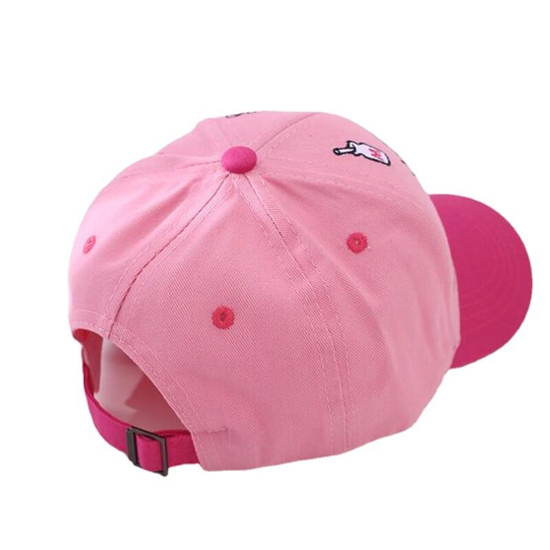 Sanrio หมวกเบสบอลสำหรับเด็ก, หมวกแก็ปน่ารักผ้าฝ้ายหมวกแก็ปหมวกหน้าร้อนสำหรับเด็กพิมพ์ลายสกา...