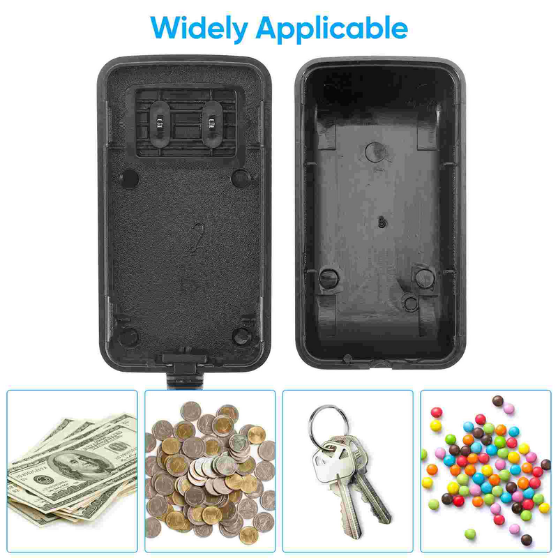 Caja de seguridad oculta con enchufe de pared, caja fuerte oculta, soporte de cargador, caja de pastillas, almacenamiento de efectivo de pared de plástico