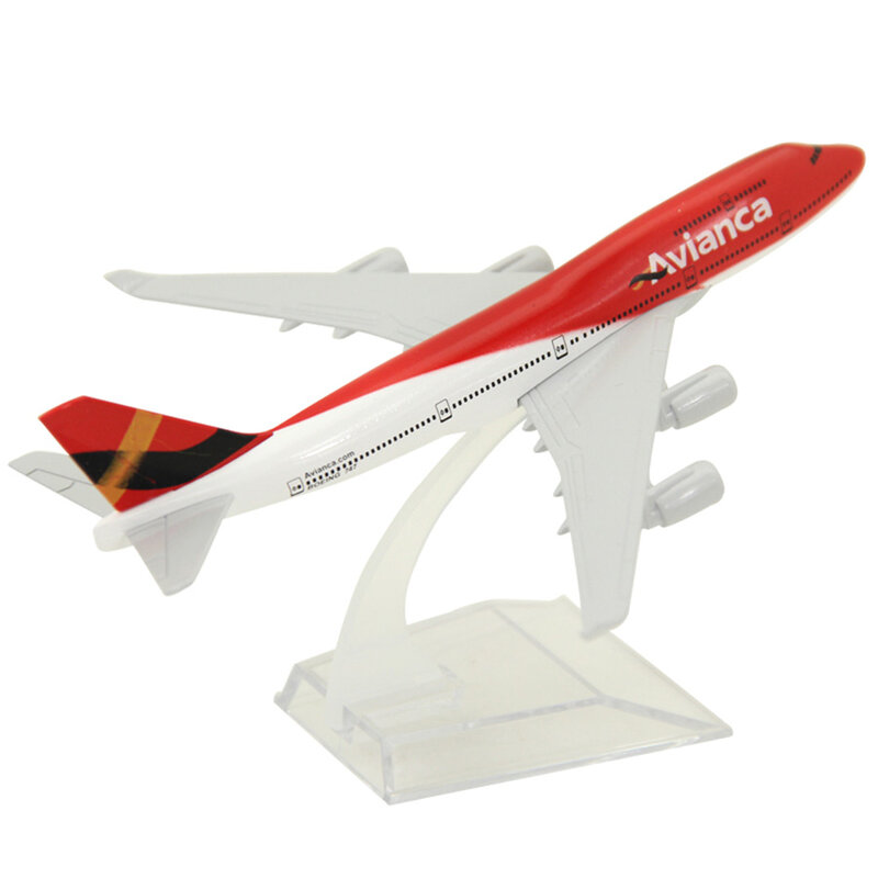Diecast 1:400 Scale Columbia Airlines B747-400 Civil aviation Alloy & Plastic Passenger Jet Model  Toy Gift Collection Display