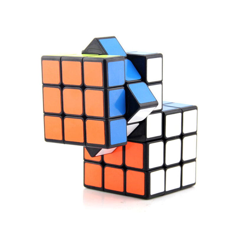 Cubo mágico de 3x3 para niños, juguete de rompecabezas de 3x3x3, juguetes coloridos con bandas, regalos para niños