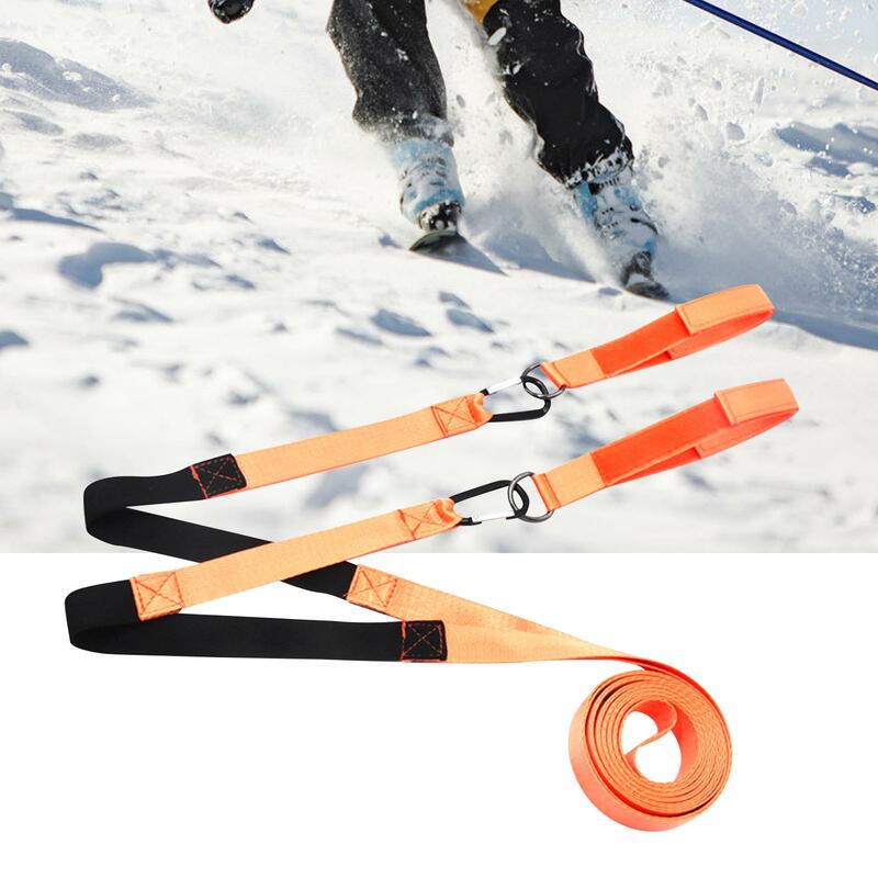 Детские тренировочные ремни для лыж, легкий сбалансированный поворотный ремешок, ремни для лыж