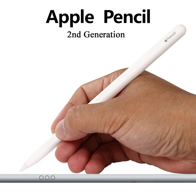 Apple Pencil com Carregamento Sem Fio, Caneta Stylus, Tablet iOS Touch Pen, iPad Pro 1, 2, 3, 4, 5 Air, 4, 5, Mini 6, 2ª Geração