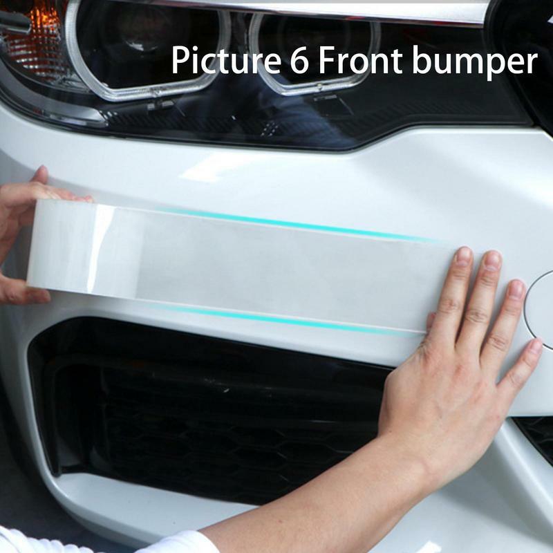 Autoadesivo della protezione del bordo della portiera dell'auto striscia automatica adesivo trasparente Anti collisione bordo Anti nano protezione antigraffio per Auto