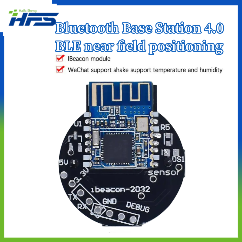 Módulo IBeacon Bluetooth 4,0, compatible con Sensor de posicionamiento de campo cercano, adquisición inalámbrica