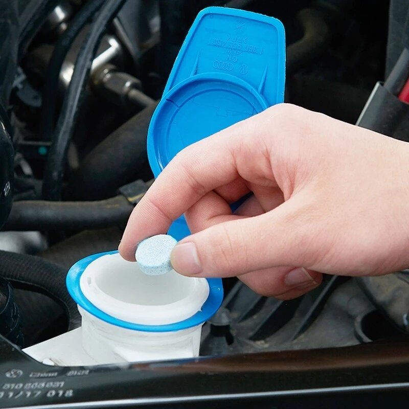 Sprzedaż hurtowa koncentrat stały środek czyszczący do samochodu wycieraczki tabletki musujące szkło wc czyszczenie akcesoria samochodowe