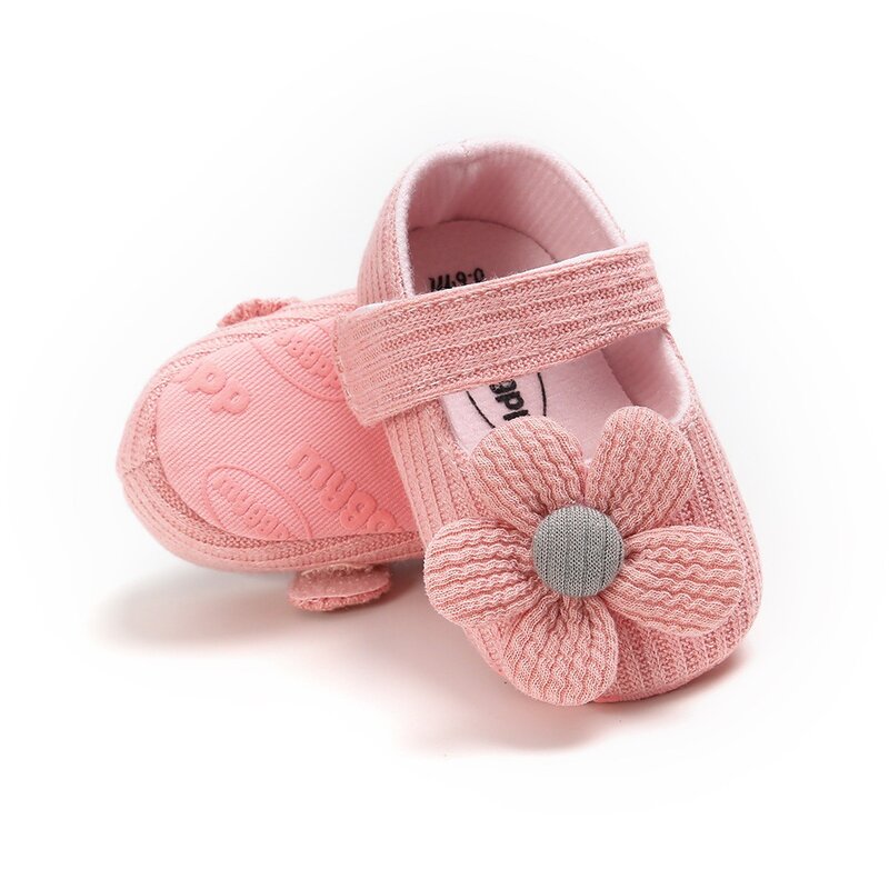 Chaussures en coton pour bébés filles de 0 à 18 mois, rétro, pour les premiers pas de bébé, à semelle souple, printemps-automne