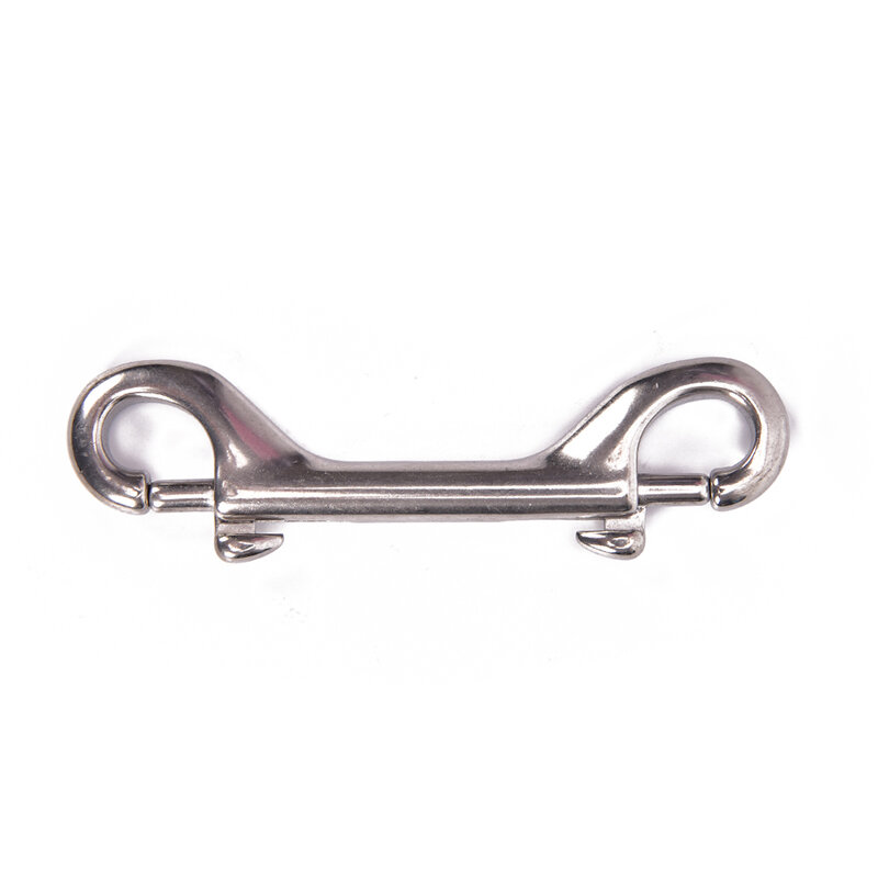 Double Ended Scuba Diving Hook Stainless Steel Eye Bolt Snap Hook Quick Draw Link Carabiner 65mm 90mm 100mm 115mm Snap Hook Clip
