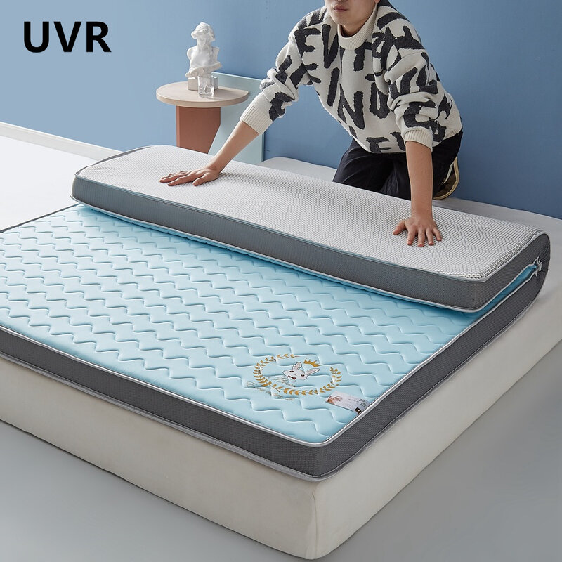 UVR tajlandia materac lateksowy z pianki Memory o wysokiej gęstości, miękkie i wygodne pełny wymiar na materac do sypialni w akademiku Tatami