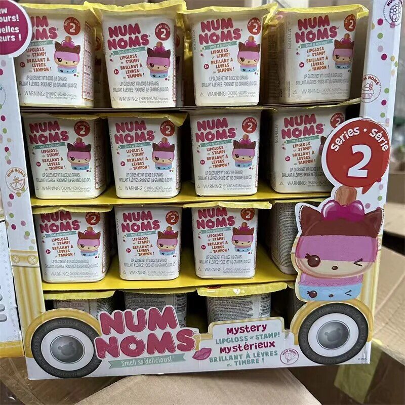 Surprise Num Noms Slime So Delicious Surprise Toys for Girls Fluffy Slime Mystery Makeup Lip Gloss Smell Snackables Kawaii Dolls