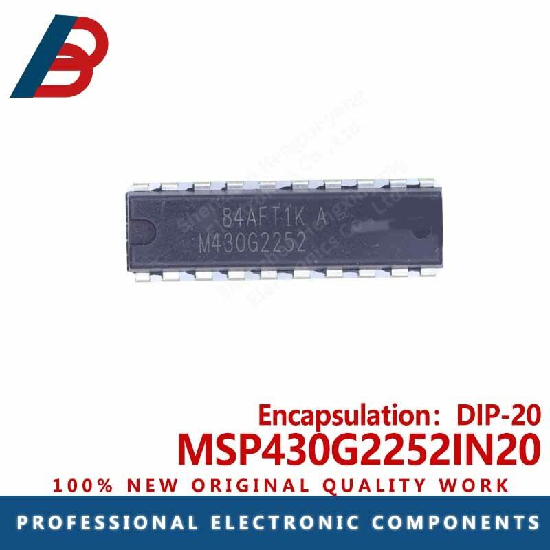Microcontrolador DIP-20, paquete de 10 piezas, MSP430G2252IN20