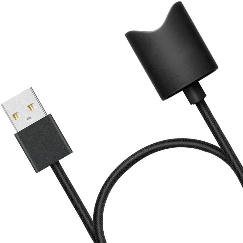Interface USB cabo de carregamento para Vuse Alto, cabo carregador magnético, design universal, preto, USB-A, 45cm