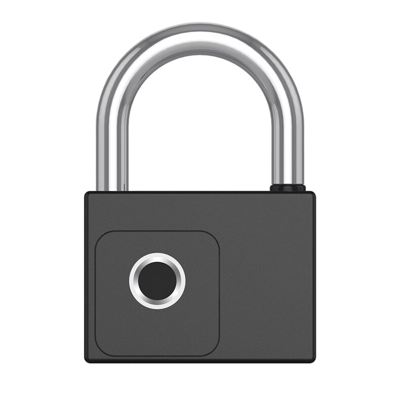 Fingerprint Padlock Smart Keyless Tuya Bluetooth APP Anti-theft Luggage Case Lock For Android IOS System Unlock For Gym Backpack