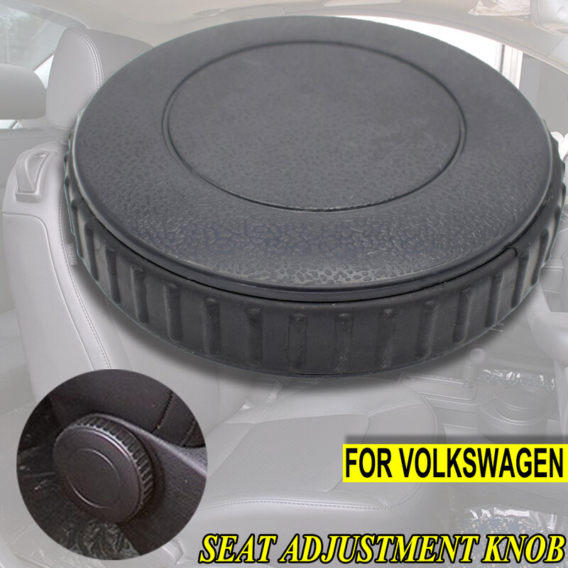 Czarne przednie siedzenie pokrętło regulacji pokrętło 1J0881671 dla VW Beetle Bora Caddy EOS Golf Jetta Passat Polo Touran akcesoria samochodowe