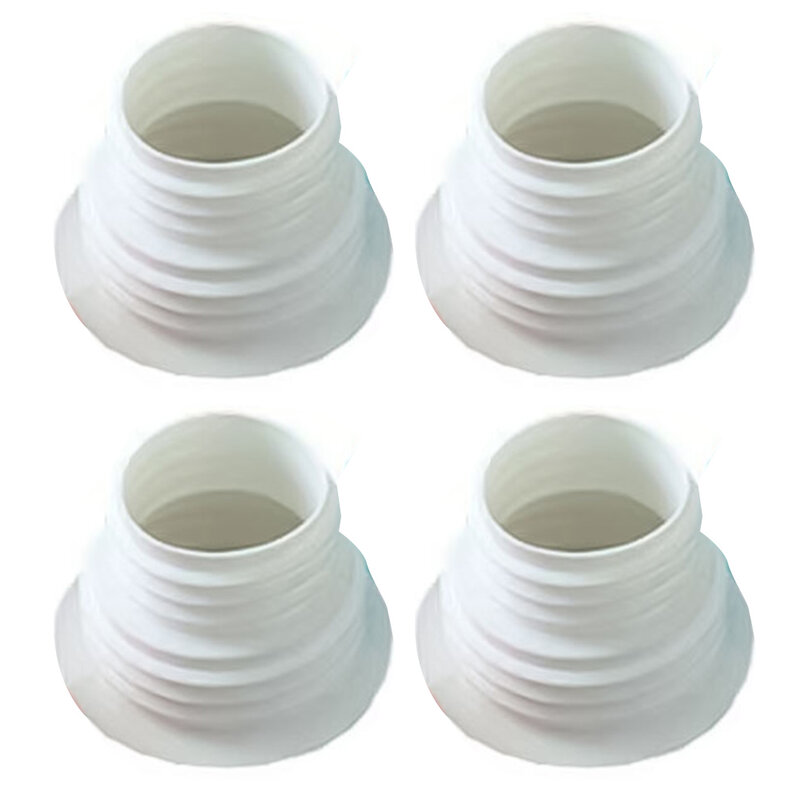 4PCS Drain Pipe Hose Silicone Plug Sewer Seal Ring Washing Machine Water Tank Sewer Pipe Joints Bathroom Accessories