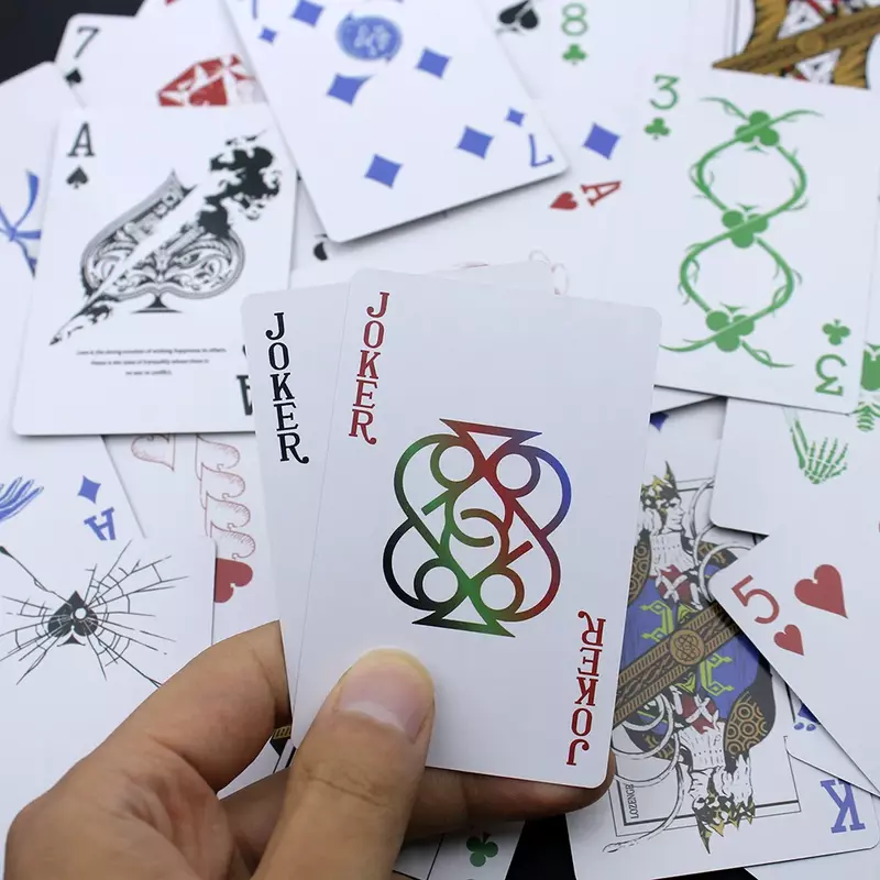 Anime Finn Oldman Chris Red grave Cosplay Poker Brettspiele Papier Spielkarten Requisiten