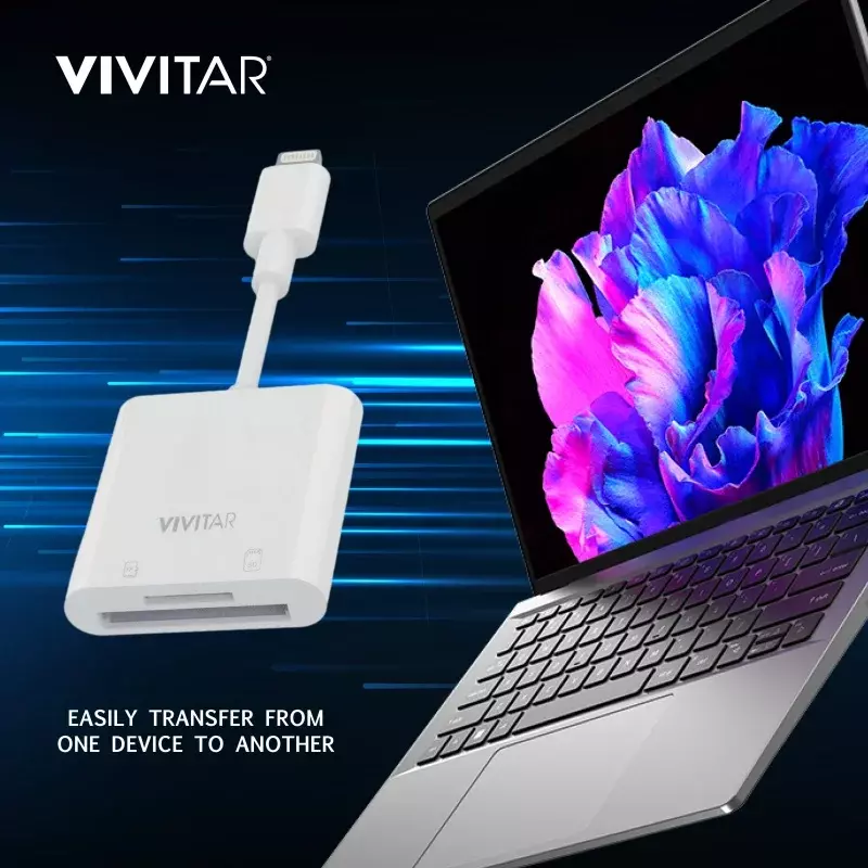 Czytnik kart Vivitar Mobile SD, Micro SD i Compact Flash Card