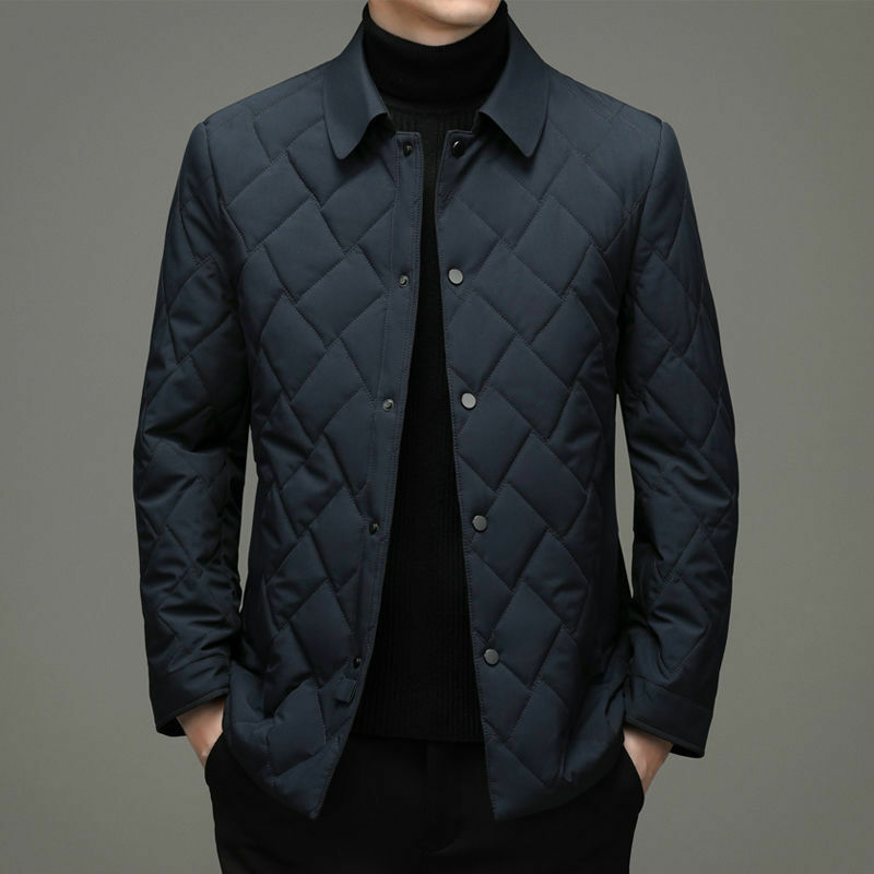 メンズ軽量パッド入りコート,暖かいパーカー,アウターウェア,襟,冬のジャケット,新しい2023