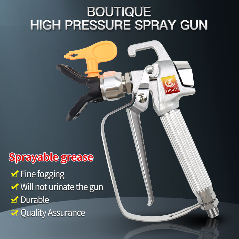 New High Quality High Pressure  Airless Spray Gun 3600PSI With 517 Spray Tip For Wagner Paint Sprayers