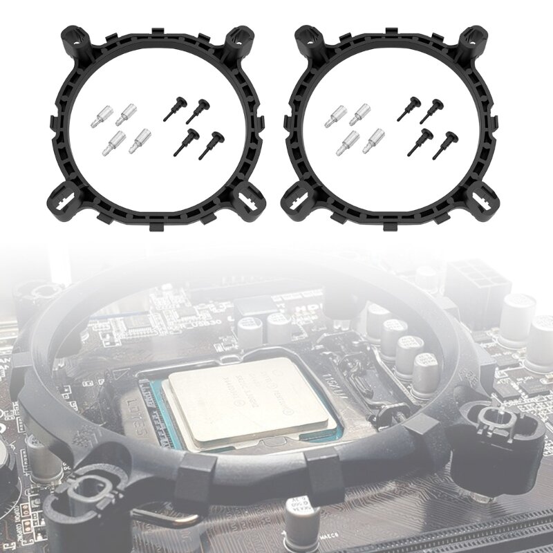 Alas Penahan Heatsink Braket Kipas Pendingin CPU untuk LGA1150 1156 1155 775 115X 1200