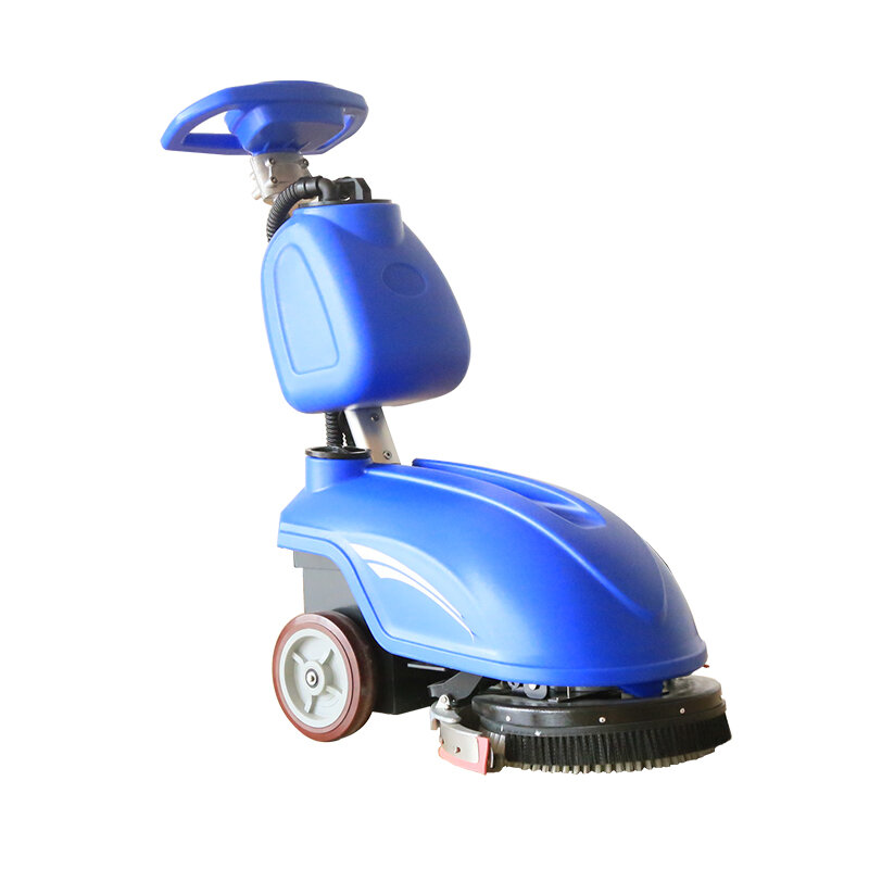 Customized Intelligent Hand Push Floor Scrubber Gyms Cleaning Machine