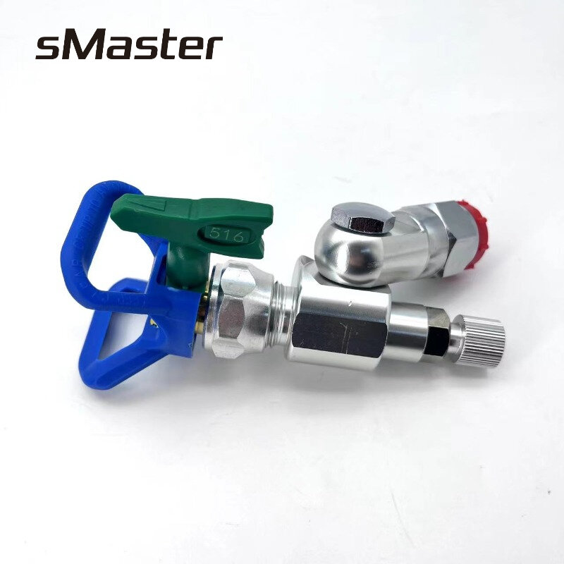 Smaster  287030 CleanShot Valve Set With Tip Shut-off Value Airless Spray Adapter Joint For Wagner Titan Spray Gun