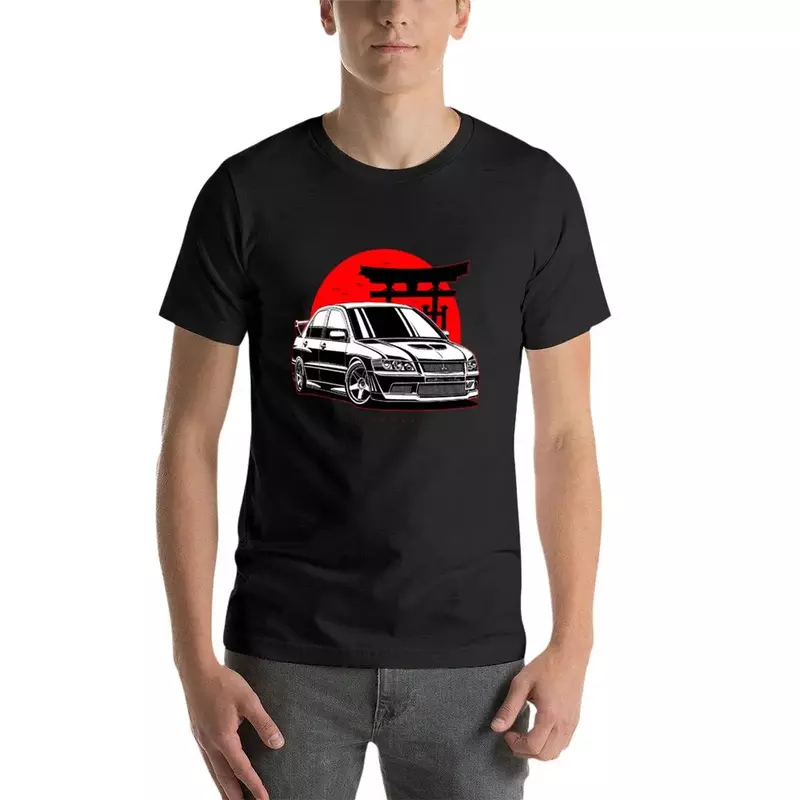 Lancer Evo VII 남성용 티셔츠, 그래픽 티셔츠, 땀 티셔츠
