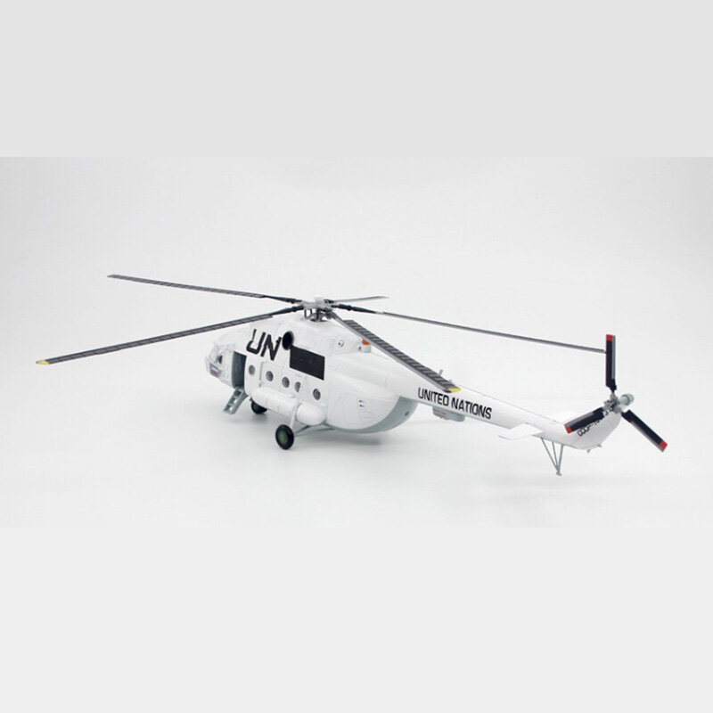 ロシアの空軍プラスチックヘリコプターモデル、おもちゃのギフトコレクション、シミュレーションディスプレイ、男性の装飾、1:72スケール、MI-17