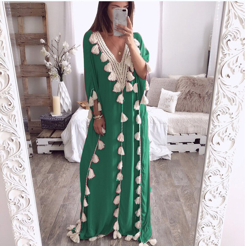 Arabo islamico Dubai caftano Abaya medio oriente musulmano caftano marocchino abito caftano Indonesia turchia elegante abito Casual Femme