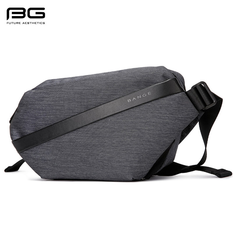 BANGE New Upgrade Multifunctional Men's Messenger Bag Travel Waterproof Storage Shoulder Bag Ladies General Leisure Chest Bag