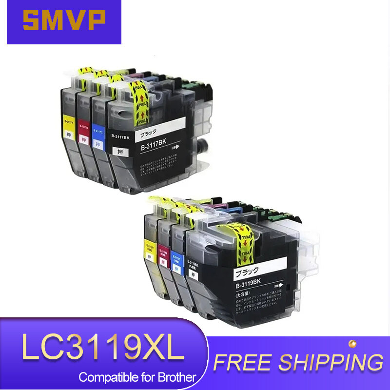 Lc3117 Lc3119 Lc3119xl Premium Compatibele Inktcartridge Voor Broer MFC-J6580CDW MFC-J6583CDW Printer