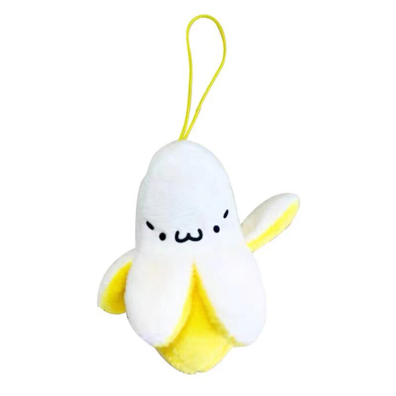 Cute Banana Plush Dolls Toys Pendant Keychain Fashion Backpack Accessories Exquisite Gift