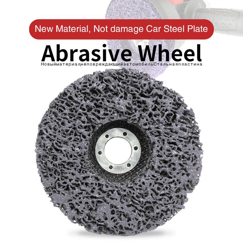 Abrasive Disc Paint Rust Remover Clean Grinding Wheels for Motorcycles Durable Angle Grinder Car Poly Strip Disc Abrasive Wheel