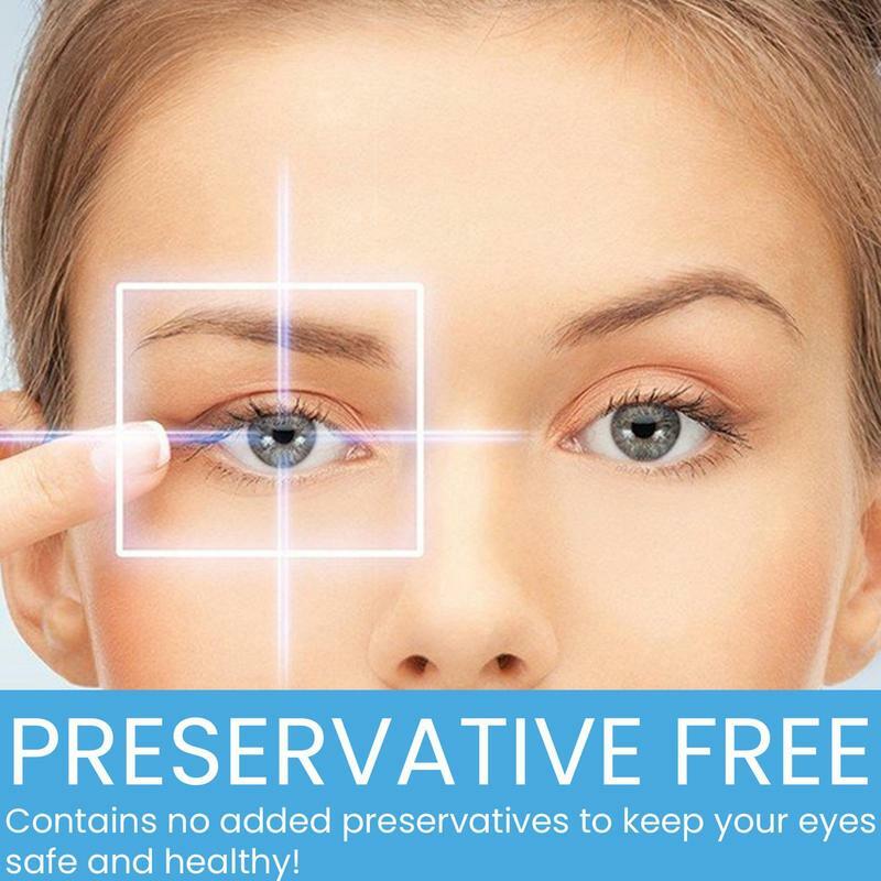 Gleitmittel Augentropfen trockenes Auge Symptom Reliever Tropfen Multi-Symptom Augen pflege produkte für Müdigkeit trockene Augen verschwommenes Sehen 18ml