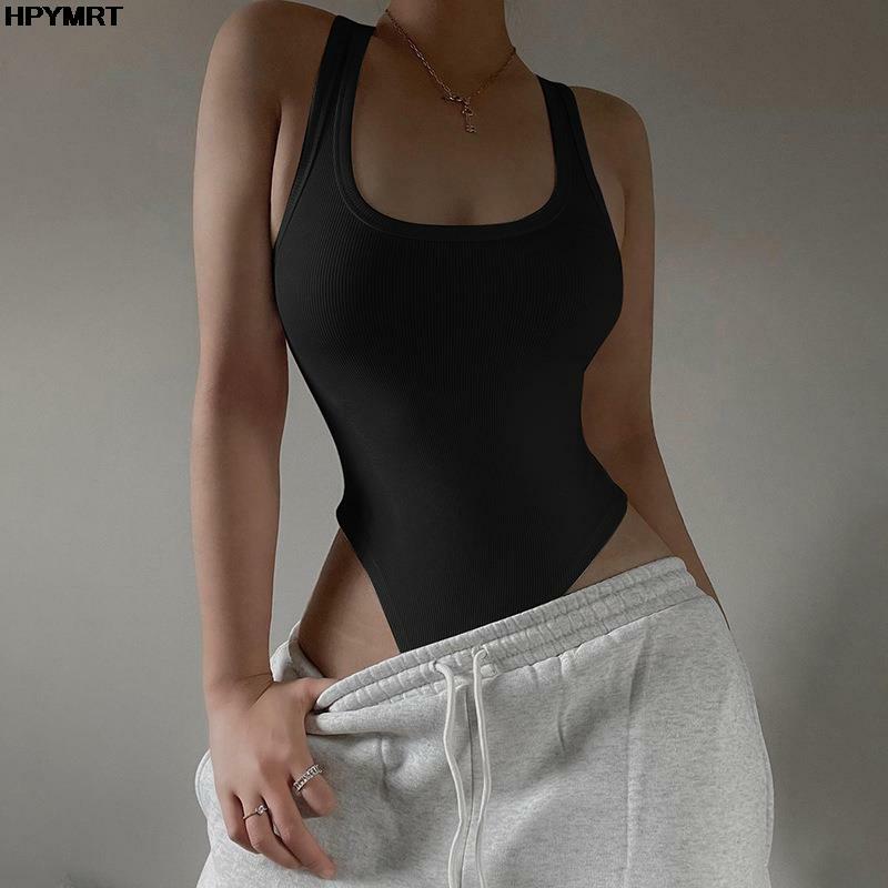 New Summer sports vests casual yoga sexy hanging V-neck short sports Jumpsuit Female Clothing Rib pit bodysuit tight tops Women