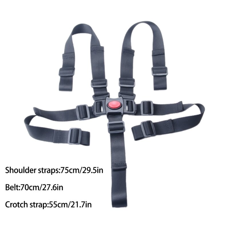 Comoda cintura sicurezza per bambini Cintura sicurezza per bambini facile da usare pieghevole per lo shopping